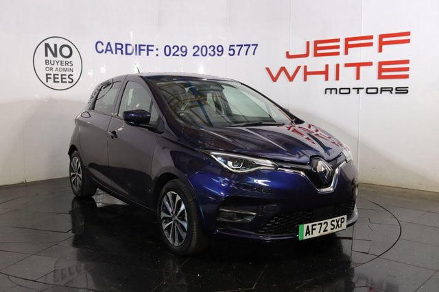 2022 ZOE R135 EV50 52KWH GT LINE 5DR AUTO RAPID CHARGE 2022 12,411 BLUE... photo