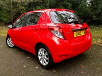USED 2012 62 TOYOTA YARIS 1.0 VVT-i TR Hatchback 5dr Petrol Manual Euro 5 (69 ps) 1 LADY OWNER FROM NEW WITH FULL TOYOTA SERVICE HISTORY//REAR PARKING CAMERA//35 POUND ROAD TAX A YEAR//GROUP 4 INSURANCE//BLUETOOTH //REMOTE LOCKING X2 KEYS//FULL TOYOTA/SPECIALIST SERVICE HISTORY//x7 AIRBAGS-DRIVERS KNEE AIRBAG  (69 ps) 1 LADY OWNER FROM NEW WITH FULL TOYOTA SERVICE HISTORY//REAR PARKING CAMERA//35 POUND ROAD TAX A YEAR//GROUP 4 INSURANCE//BLUETOOTH //REMOTE LOCKING X2 KEYS//FULL TOYOTA/SPECIALIST SERVICE HISTORY//x7 AIRBAGS-DRIVERS KNEE AIRBAG