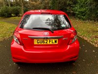 USED 2012 62 TOYOTA YARIS 1.0 VVT-i TR Hatchback 5dr Petrol Manual Euro 5 (69 ps) 1 LADY OWNER FROM NEW WITH FULL TOYOTA SERVICE HISTORY//REAR PARKING CAMERA//35 POUND ROAD TAX A YEAR//GROUP 4 INSURANCE//BLUETOOTH //REMOTE LOCKING X2 KEYS//FULL TOYOTA/SPECIALIST SERVICE HISTORY//x7 AIRBAGS-DRIVERS KNEE AIRBAG  (69 ps) 1 LADY OWNER FROM NEW WITH FULL TOYOTA SERVICE HISTORY//REAR PARKING CAMERA//35 POUND ROAD TAX A YEAR//GROUP 4 INSURANCE//BLUETOOTH //REMOTE LOCKING X2 KEYS//FULL TOYOTA/SPECIALIST SERVICE HISTORY//x7 AIRBAGS-DRIVERS KNEE AIRBAG