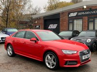 USED 2017 17 AUDI A4 2.0 TFSI S line Saloon 4dr Petrol S Tronic quattro Euro 6 (s/s) (252 ps) 