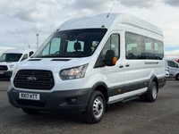 USED 2017 17 FORD TRANSIT 2.2 TDCI 460 HDT TREND MINIBUS 4DR DIESEL MANUAL L4 H3 (18 SEATS) (196 G/KM, 123 BHP) 