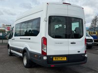 USED 2017 17 FORD TRANSIT 2.2 TDCI 460 HDT TREND MINIBUS 4DR DIESEL MANUAL L4 H3 (18 SEATS) (196 G/KM, 123 BHP) 