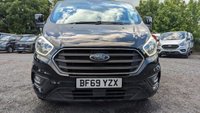 USED 2019 69 FORD TRANSIT CUSTOM Crew Van Double Cab L2 H1 Limited Tdci 130 PS LWB 320  DCIV  FREE 3 YEAR WARRENTY COVER WITH THIS VAN With Air Conditioning, Electric Pack, Twin Side Loading Doors, Parking Sensors, Alloy Whhels, Fog Lights, Heated Screen,Bulkhead and Ply Lining finished in 