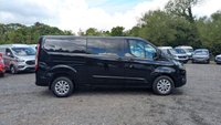 USED 2019 69 FORD TRANSIT CUSTOM Crew Van Double Cab L2 H1 Limited Tdci 130 PS LWB 320  DCIV  FREE 3 YEAR WARRENTY COVER WITH THIS VAN With Air Conditioning, Electric Pack, Twin Side Loading Doors, Parking Sensors, Alloy Whhels, Fog Lights, Heated Screen,Bulkhead and Ply Lining finished in 