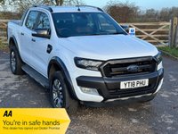 USED 2018 18 FORD RANGER 3.2 TDCi Wildtrak Pickup Double Cab 4dr Diesel Auto 4WD Euro 5 (200 ps) 12981+VAT