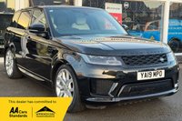 USED 2019 19 LAND ROVER RANGE ROVER SPORT 3.0 SD V6 Autobiography Dynamic SUV 5dr Diesel Auto 4WD Euro 6 (s/s) (306 ps) DEPLOYABLE SIDE STEPS + FRIDGE