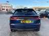 USED 2018 68 AUDI Q8 3.0 TDI V6 50 Vorsprung SUV 5dr Diesel Tiptronic quattro Euro 6 (s/s) (286 ps) 360 CAMERA-HEAD UP DISPLAY-REVERSE CAMERA-CROSS TRAFFIC ASSIST FRONT-PRE SENSE REAR-LANE CHANGING WARNING-ADAPTIVE CRUISE ASSIST-PARKING SYSTEM PLUS WITH 360 DISPLAY-BANG AND OLUFSEN SOUND SYSTEM-TITANIUM BLACK STYLING PACKAGE-HD MATRIX LED HEADLIGHTS-EXTENDED LEATHER PACKAGE-ALCANTARA HEADLINER IN BLACK-POLISHED OAK WITH GREY FINISH-MULTI COLOURED LED INTERIOR LIGHTING PACKAGE-PRIVACY GLASS-PANORAMIC GLASS SUNROOF-ADAPTIVE AIR SPORT SUSPENSION-HEATED FRONT AND REAR SEATS-FRONT SEATS ELECTRICALLY ADJUSTABLE WITH MEMORY-AUDI VIRTUAL COCKPIT-AUDI PHONE BOX WITH WIRELESS CHARGING 