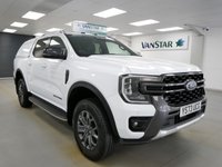 USED 2023 73 FORD RANGER 2.0 EBL 205 BHP WILDTRAK 4WD AUTOMATIC CANOPY  NEW SHAPE | CANOPY | SAT NAV | AUTOMATIC
