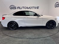 USED 2017 67 BMW 2 SERIES COUPE 218i M-SPORT 135 BHP + SAT NAV + M PERFORMANCE PACK SIX MONTH WARRANTY NOV 2026 MOT