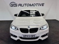 USED 2017 67 BMW 2 SERIES COUPE 218i M-SPORT 135 BHP + SAT NAV + M PERFORMANCE PACK SIX MONTH WARRANTY NOV 2026 MOT