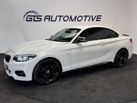 USED 2017 67 BMW 2 SERIES COUPE 218i M-SPORT 135 BHP + SAT NAV + M PERFORMANCE PACK SIX MONTH WARRANTY NOV 2026 MOT
