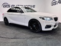 USED 2017 67 BMW 2 SERIES COUPE 218i M-SPORT 135 BHP + SAT NAV + M PERFORMANCE PACK SIX MONTH WARRANTY NOV 2026 MOT