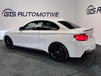 USED 2017 67 BMW 2 SERIES COUPE 218i M-SPORT 135 BHP + SAT NAV + M PERFORMANCE PACK SIX MONTH WARRANTY NOV 2026 MOT