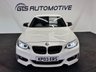 USED 2017 67 BMW 2 SERIES COUPE 218i M-SPORT 135 BHP + SAT NAV + M PERFORMANCE PACK SIX MONTH WARRANTY NOV 2026 MOT