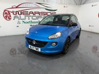 USED 2017 17 VAUXHALL ADAM 1.2i ecoFLEX ENERGISED Hatchback 3dr Petrol Manual Euro 6 (s/s) (70 ps) 2 keys, FSH, cruise, alloys, A/C