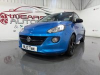 USED 2017 17 VAUXHALL ADAM 1.2i ecoFLEX ENERGISED Hatchback 3dr Petrol Manual Euro 6 (s/s) (70 ps) 2 keys, FSH, cruise, alloys, A/C