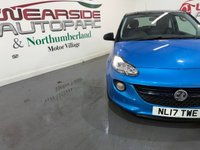 USED 2017 17 VAUXHALL ADAM 1.2i ecoFLEX ENERGISED Hatchback 3dr Petrol Manual Euro 6 (s/s) (70 ps) 2 keys, FSH, cruise, alloys, A/C