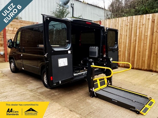 View our Peugeot Boxer 4 Seat Wheelchair Accessible Disabled Access Vehicle WAV