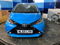 USED 2015 65 TOYOTA AYGO 1.0 VVT-i x-cite Hatchback 5dr Petrol Manual Euro 6 (68 ps) A nice clean example of this very highly sought after small family 5 door hatchback finished in lovely Blue complimented with 15" Black alloys  .this car comes  with 9 service stamps . This vehicle makes an ideal first car with low insurance group 7 ,road tax is only &pound;20 a year in conjunction with a combined economy of 68.9 mpg definitely one to consider and well worth a viewing .It comes equipped with Dab stereo with usb/aux input ,cruise control , front and rear fog lights, onboard computer ,s