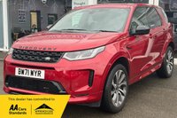 USED 2021 LAND ROVER DISCOVERY SPORT 1.5 P300e 12.2kWh R-Dynamic SE SUV 5dr Petrol Plug-in Hybrid Auto 4WD Euro 6 (s/s) (309 ps) FIXED PAN ROOF & HEATED SEATS