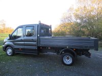USED 2024 24 FORD TRANSIT 2.0 350 EcoBlue Leader Double Cab Tipper 4dr RWD L3 (170 ps) 7 GTW  NO VAT Air Con, 170 RWD 7T GTW, Tow Axle