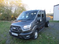 USED 2024 24 FORD TRANSIT 2.0 350 EcoBlue Leader Double Cab Tipper 4dr RWD L3 (170 ps) 7 GTW  NO VAT Air Con, 170 RWD 7T GTW, Tow Axle