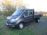 USED 2024 24 FORD TRANSIT 2.0 350 EcoBlue Leader Double Cab Tipper 4dr RWD L3 (170 ps) 7 GTW  NO VAT Air Con, 170 RWD 7T GTW, Tow Axle