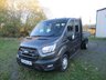 USED 2024 24 FORD TRANSIT 2.0 350 EcoBlue Leader Double Cab Tipper 4dr RWD L3 (170 ps) 7 GTW  NO VAT Air Con, 170 RWD 7T GTW, Tow Axle