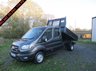 USED 2024 24 FORD TRANSIT 2.0 350 EcoBlue Leader Double Cab Tipper 4dr RWD L3 (170 ps) 7 GTW  NO VAT Air Con, 170 RWD 7T GTW, Tow Axle
