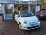 USED 2016 66 FIAT 500 1.2 Lounge Hatchback 3dr Petrol Manual Euro 6 (s/s) (69 bhp) Only &pound;20 per year road tax and well maintained with 5 x service records including a new cambelt & waterpump in 2023. Fresh detailed inspection and new service by us. Two Previous Owners. MOT until October 2026. Cheap to insure being only group 8!