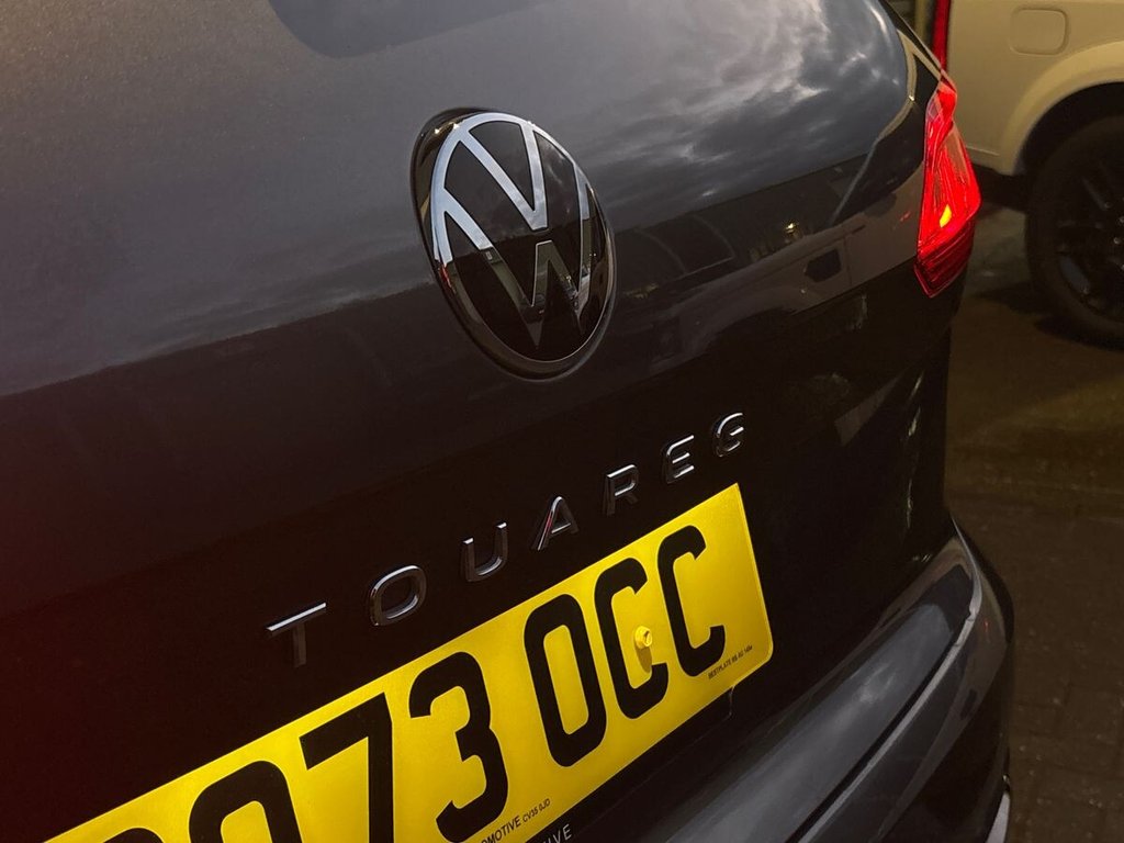 USED 2023 73 VOLKSWAGEN TOUAREG 3.0 TDI V6 Black Edition SUV 5dr Diesel Tiptronic 4Motion Euro 6 (s/s) (286 ps) 1OWNER|PAN ROOF|AIR SUSPENSION