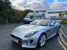 USED 2015 15 JAGUAR F-TYPE 3.0 V6 S Coupe 2dr Petrol Auto Euro 6 (s/s) (380 ps)-Factory Extras Worth &pound;7,705-2 Owner Car From New-8 Jaguar Main Dealer Services On File-Fantastic Low Mileage Example-Finished In Rhodium Silver Metallic With Heated Black Leather Upholstery-Glass Panoramic Roof-Reverse Camera-Deployable Rear Spoiler-Switchable Active Exhaust-Climate Control-Cruise Control-Dab Radio-Bluetooth-Mfsw-Satnav-20 Inch Alloy Wheels-The One To Have. 