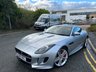 USED 2015 15 JAGUAR F-TYPE 3.0 V6 S Coupe 2dr Petrol Auto Euro 6 (s/s) (380 ps)-Factory Extras Worth &pound;7,705-2 Owner Car From New-8 Jaguar Main Dealer Services On File-Fantastic Low Mileage Example-Finished In Rhodium Silver Metallic With Heated Black Leather Upholstery-Glass Panoramic Roof-Reverse Camera-Deployable Rear Spoiler-Switchable Active Exhaust-Climate Control-Cruise Control-Dab Radio-Bluetooth-Mfsw-Satnav-20 Inch Alloy Wheels-The One To Have. 