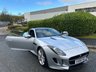 USED 2015 15 JAGUAR F-TYPE 3.0 V6 S Coupe 2dr Petrol Auto Euro 6 (s/s) (380 ps)-Factory Extras Worth &pound;7,705-2 Owner Car From New-8 Jaguar Main Dealer Services On File-Fantastic Low Mileage Example-Finished In Rhodium Silver Metallic With Heated Black Leather Upholstery-Glass Panoramic Roof-Reverse Camera-Deployable Rear Spoiler-Switchable Active Exhaust-Climate Control-Cruise Control-Dab Radio-Bluetooth-Mfsw-Satnav-20 Inch Alloy Wheels-The One To Have. 