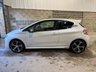 USED 2015 15 PEUGEOT 208 1.6 THP GTi Hatchback 3dr Petrol Manual Euro 5 (200 ps) PAN ROOF-HTD SEATS-PEARL WHITE