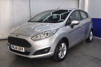 USED 2014 14 FORD FIESTA 1.25 Zetec Hatchback 5dr Petrol Manual Euro 5 (82 ps) Low Mileage! - Bluetooth - &pound;35 Road Tax