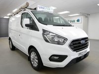 USED 2023 23 FORD TRANSIT CUSTOM 280 2.0 EBL 130 BHP SWB LIMITED AUTOMATIC  AUTOMATIC | CARPLAY | ROOF RACK + PIPE TUBE