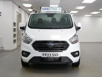 USED 2023 23 FORD TRANSIT CUSTOM 280 2.0 EBL 130 BHP SWB LIMITED AUTOMATIC  AUTOMATIC | CARPLAY | ROOF RACK + PIPE TUBE