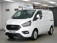USED 2023 23 FORD TRANSIT CUSTOM 280 2.0 EBL 130 BHP SWB LIMITED AUTOMATIC  AUTOMATIC | CARPLAY | ROOF RACK + PIPE TUBE
