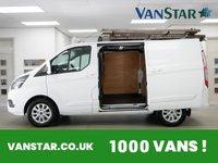 USED 2023 23 FORD TRANSIT CUSTOM 280 2.0 EBL 130 BHP SWB LIMITED AUTOMATIC  AUTOMATIC | CARPLAY | ROOF RACK + PIPE TUBE