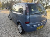 USED 2006 06 VAUXHALL MERIVA 1.4i 16v Life MPV 5dr Petrol Manual (154 g/km, 89 bhp) LOVELY LOW MILES
