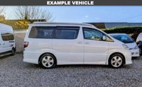 USED 2008 57 TOYOTA ALPHARD CAMPERVAN Available Soon Ref K85