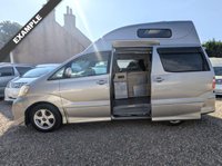 USED 2006 56 TOYOTA ALPHARD CAMPERVAN Ready to Convert! K67