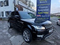 USED 2017 17 LAND ROVER RANGE ROVER SPORT 2017/17 3.0 SD V6 Autobiography Dynamic SUV 5dr Diesel Auto 4WD Euro 6 (s/s) (306 ps), 2 Owners from new, Only 59500 Miles, This vehicle cost over 100k new ************ ONLY 59500 MILES *****************