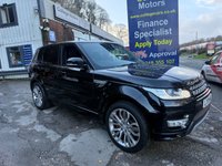 USED 2017 17 LAND ROVER RANGE ROVER SPORT 2017/17 3.0 SD V6 Autobiography Dynamic SUV 5dr Diesel Auto 4WD Euro 6 (s/s) (306 ps), 2 Owners from new, Only 59500 Miles, This vehicle cost over 100k new ************ ONLY 59500 MILES *****************