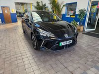 USED 2023 23 MG Mg4 64kWh Trophy Long Range Hatchback 5dr Electric Auto (203 ps) SAT NAV PART LEATHER HEATED SEATS ANDROID APPLE CARPLAY REAR VIEW CAMERA CRUISE CONTROL PARKING SENSORS 1 OWNER SERVICE HISTORY MG WARRANTY TILL MARCH 2030
