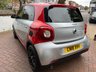 USED 2018 18 SMART FORFOUR 0.9T Prime Sport (Premium Plus) Hatchback 5dr Petrol Twinamic Euro 6 (s/s) (90 ps) LOW MILES, HIGH-TECH, EASY TO PARK