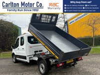 USED 2021 71 FORD TRANSIT 2.0 350 EcoBlue Leader Tipper Double Cab 4dr Diesel Manual FWD L3 Euro 6 (s/s) (3-Way, 1-Stop) (130 ps) Direct from the lease company
