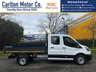 USED 2021 71 FORD TRANSIT 2.0 350 EcoBlue Leader Tipper Double Cab 4dr Diesel Manual FWD L3 Euro 6 (s/s) (3-Way, 1-Stop) (130 ps) Direct from the lease company