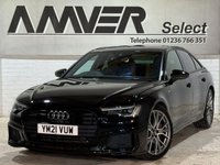 USED 2021 21 AUDI A6 SALOON 2.0 TFSI 45 Black Edition Saloon 4dr Petrol S Tronic quattro Euro 6 (s/s) (245 ps) 
